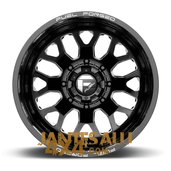 4 Jantes Fuel Mono DE19 FF19D BLACK