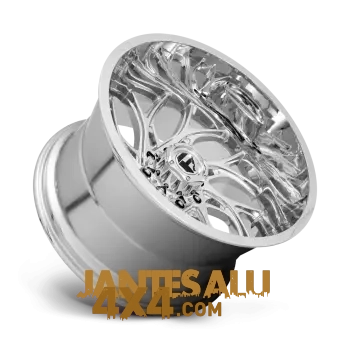 4 Jantes Fuel 1PC D740 RUNNER CHROME
