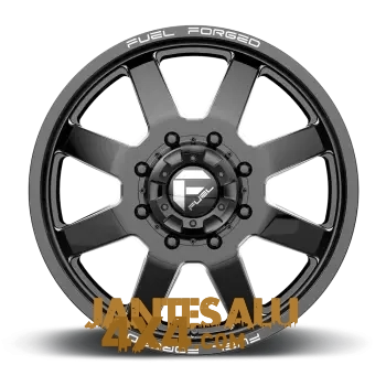 4 Jantes Fuel Mono DE09 FF09D BLACK