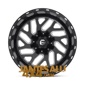 4 Jantes Fuel 1PC D581 TRITON BLACK