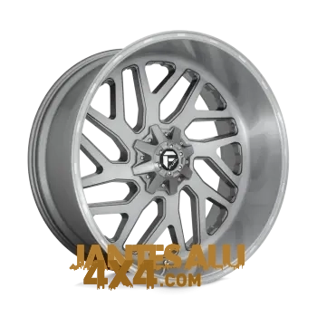4 Jantes Fuel 1PC D715 TRITON PLATINUM GRAY
