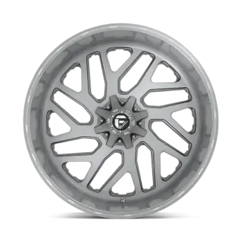 4 Jantes Fuel 1PC D715 TRITON PLATINUM GRAY